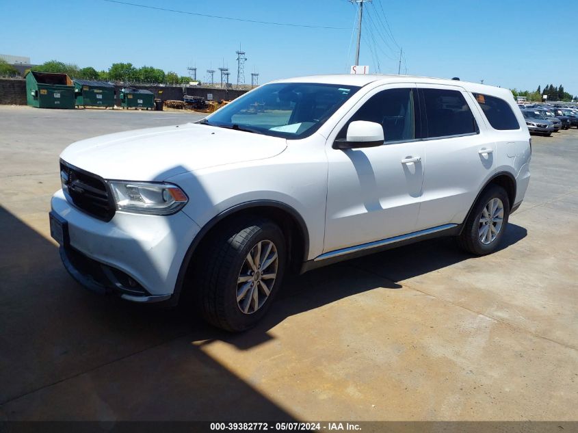 2015 Dodge Durango Special Service VIN: 1C4RDJFG8FC883780 Lot: 39382772