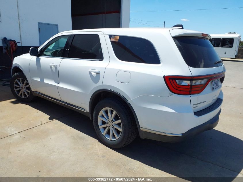 2015 Dodge Durango Special Service VIN: 1C4RDJFG8FC883780 Lot: 39382772