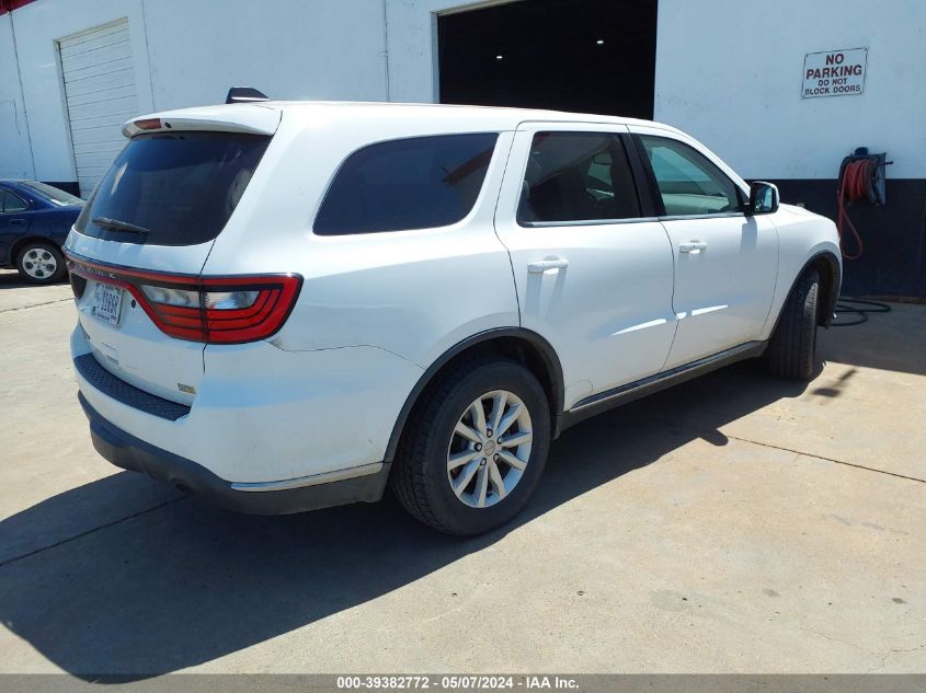 2015 Dodge Durango Special Service VIN: 1C4RDJFG8FC883780 Lot: 39382772