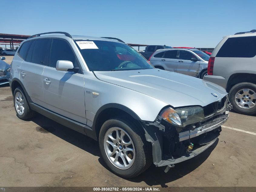 2004 BMW X3 2.5I VIN: WBXPA73404WB22417 Lot: 39382782