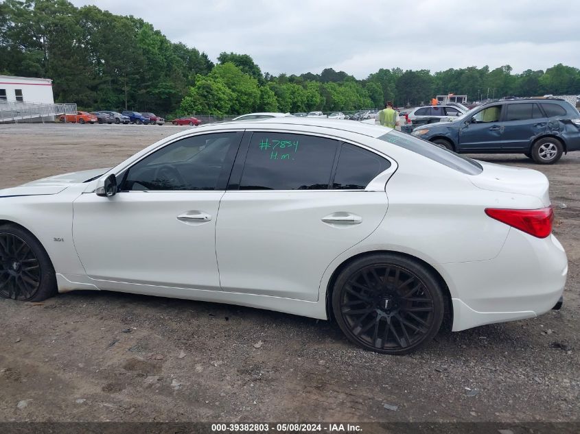 2017 Infiniti Q50 3.0T Premium VIN: JN1EV7AP0HM730283 Lot: 39382803