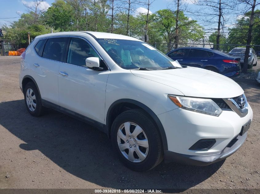 2015 Nissan Rogue S VIN: 5N1AT2MV9FC855084 Lot: 39382815