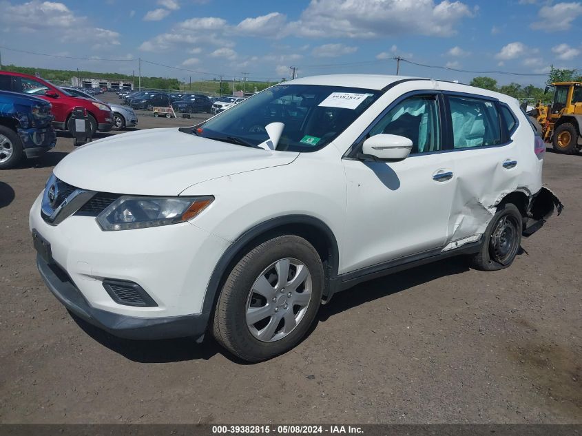 2015 Nissan Rogue S VIN: 5N1AT2MV9FC855084 Lot: 39382815