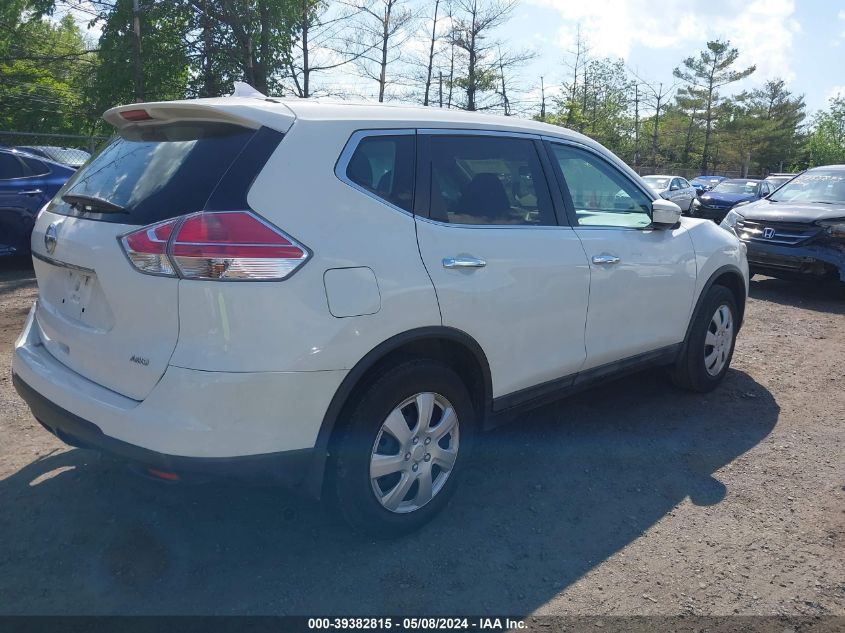 2015 Nissan Rogue S VIN: 5N1AT2MV9FC855084 Lot: 39382815