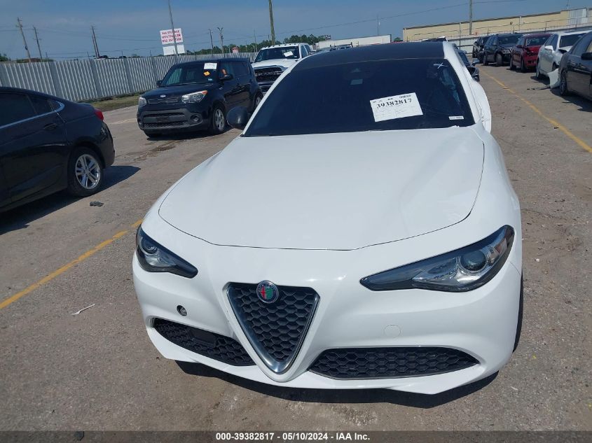 2021 Alfa Romeo Giulia Awd VIN: ZARFANAN0M7638976 Lot: 39382817