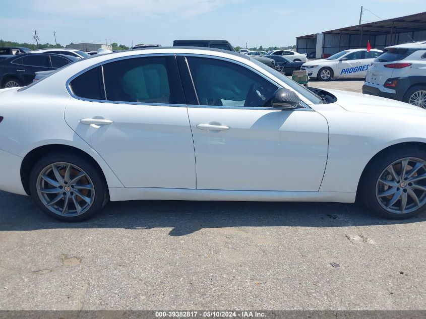 2021 Alfa Romeo Giulia Awd VIN: ZARFANAN0M7638976 Lot: 39382817