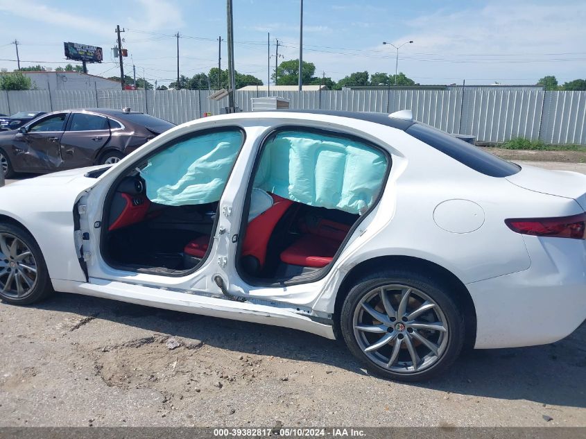 2021 Alfa Romeo Giulia Awd VIN: ZARFANAN0M7638976 Lot: 39382817