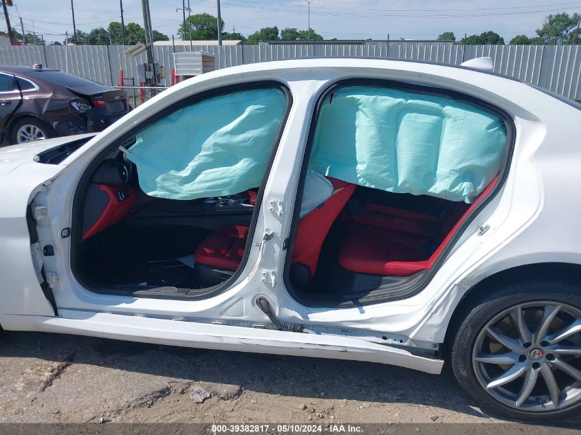 2021 Alfa Romeo Giulia Awd VIN: ZARFANAN0M7638976 Lot: 39382817