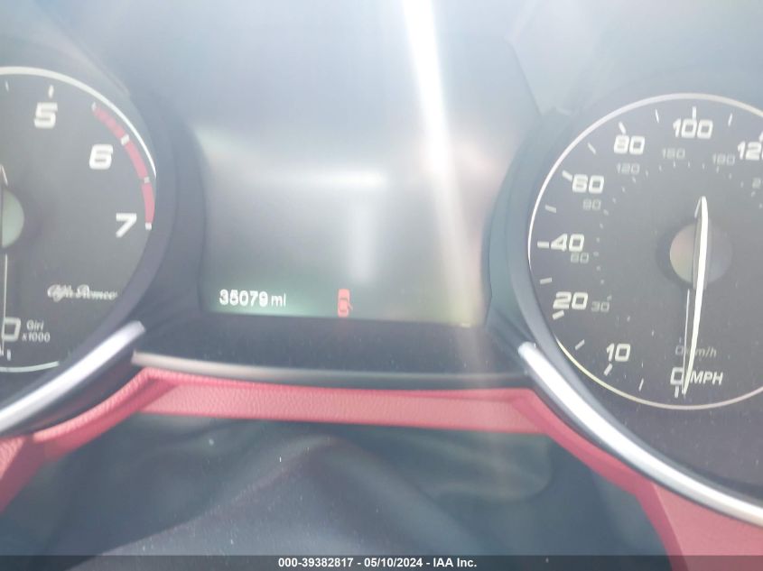 2021 Alfa Romeo Giulia Awd VIN: ZARFANAN0M7638976 Lot: 39382817