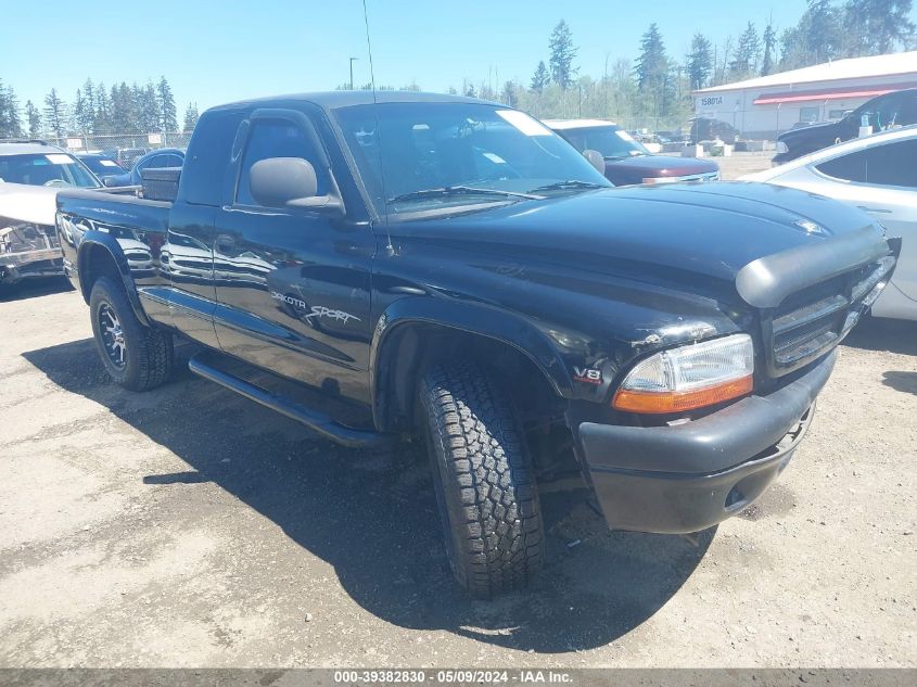 2000 Dodge Dakota Slt/Sport VIN: 1B7GG22N3YS791395 Lot: 39382830