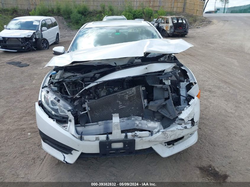 2018 Honda Civic Ex VIN: 19XFC2F7XJE043318 Lot: 39382832