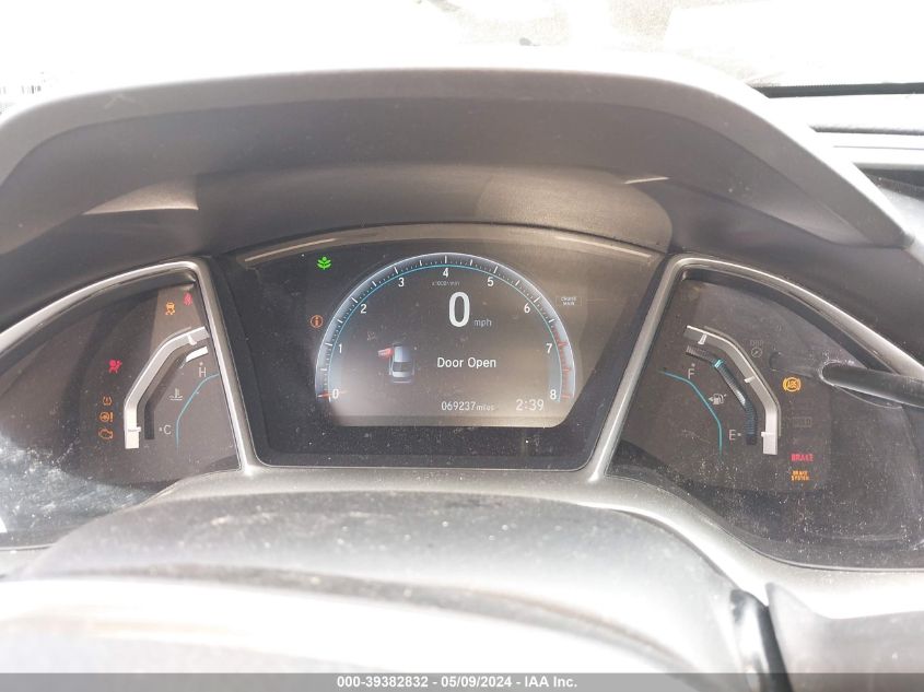 2018 Honda Civic Ex VIN: 19XFC2F7XJE043318 Lot: 39382832