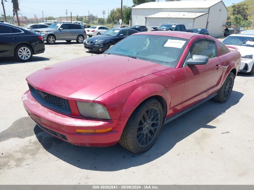 2006 Ford Mustang V6 VIN: 1ZVFT80N665245826 Lot: 39382841