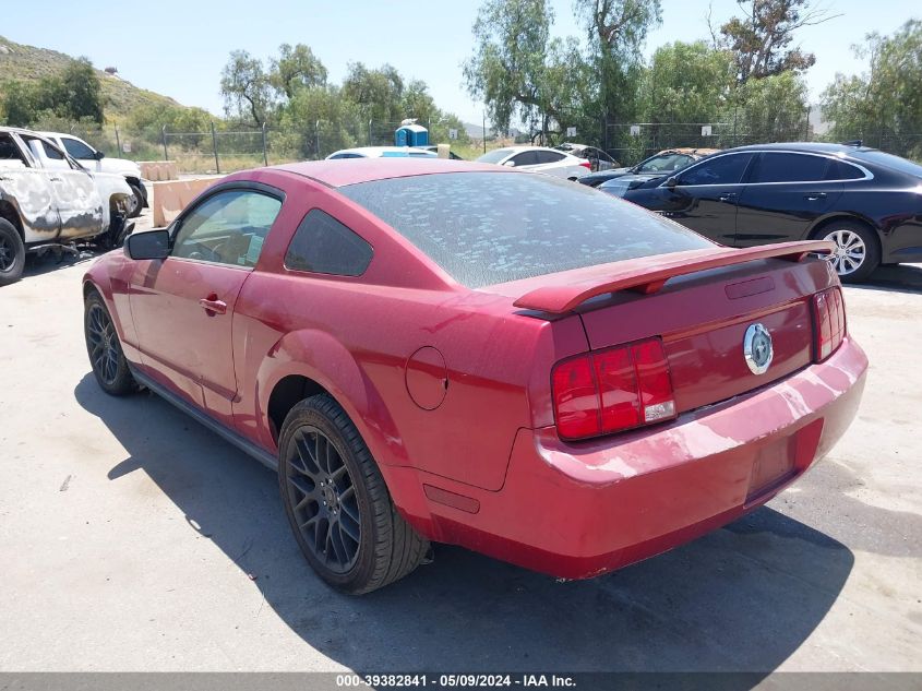 2006 Ford Mustang V6 VIN: 1ZVFT80N665245826 Lot: 39382841