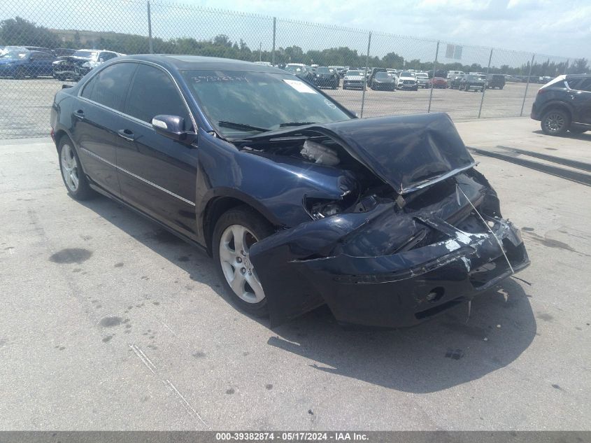 2006 Acura Rl 3.5 VIN: JH4KB16596C008230 Lot: 39382874