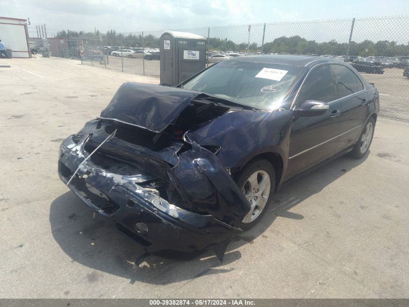 2006 Acura Rl 3.5 VIN: JH4KB16596C008230 Lot: 39382874