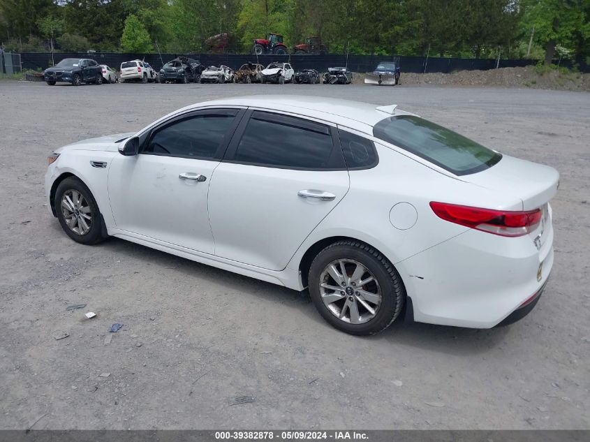 2017 Kia Optima Lx VIN: 5XXGT4L38HG159880 Lot: 39382878