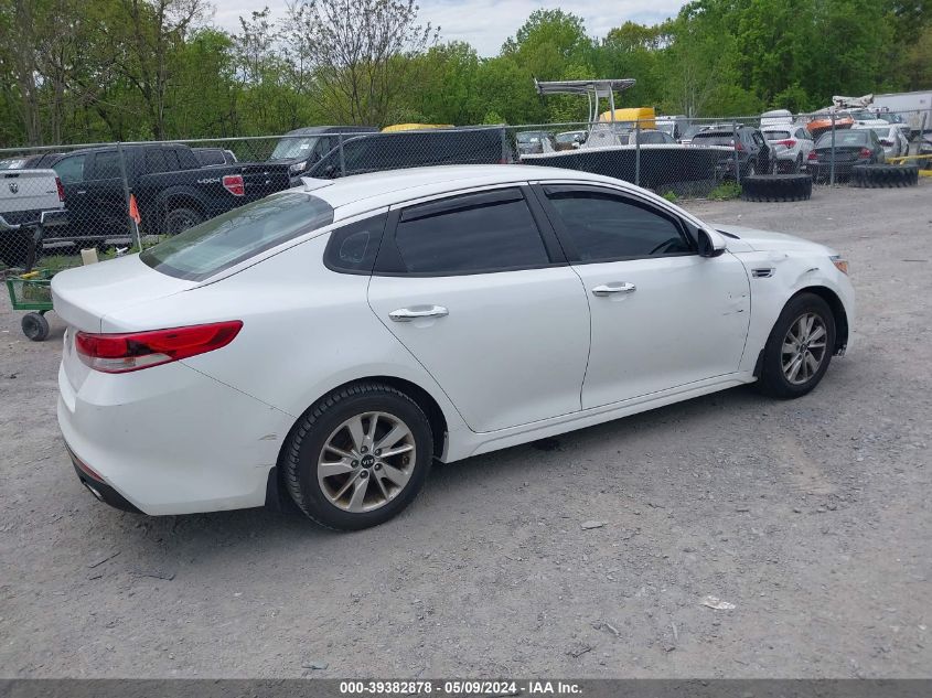 2017 Kia Optima Lx VIN: 5XXGT4L38HG159880 Lot: 39382878