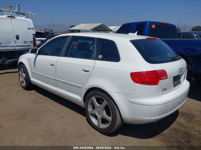 2006 Audi A3 2.0T VIN: WAUHF78P06A005811 Lot: 39382884