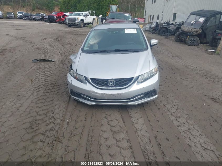 2015 Honda Civic Lx VIN: 19XFB2F51FE242931 Lot: 39382923