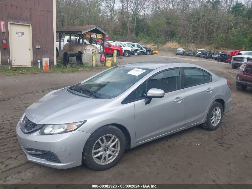 2015 Honda Civic Lx VIN: 19XFB2F51FE242931 Lot: 39382923