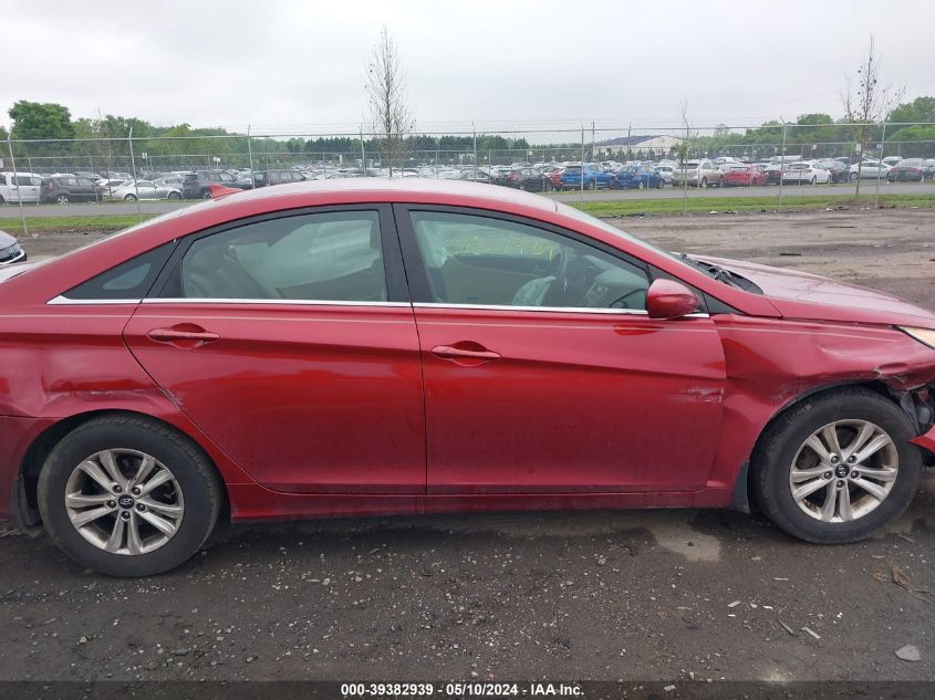 2013 Hyundai Sonata Gls VIN: 5NPEB4AC4DH683667 Lot: 39382939