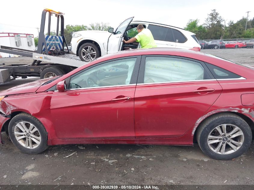 2013 Hyundai Sonata Gls VIN: 5NPEB4AC4DH683667 Lot: 39382939