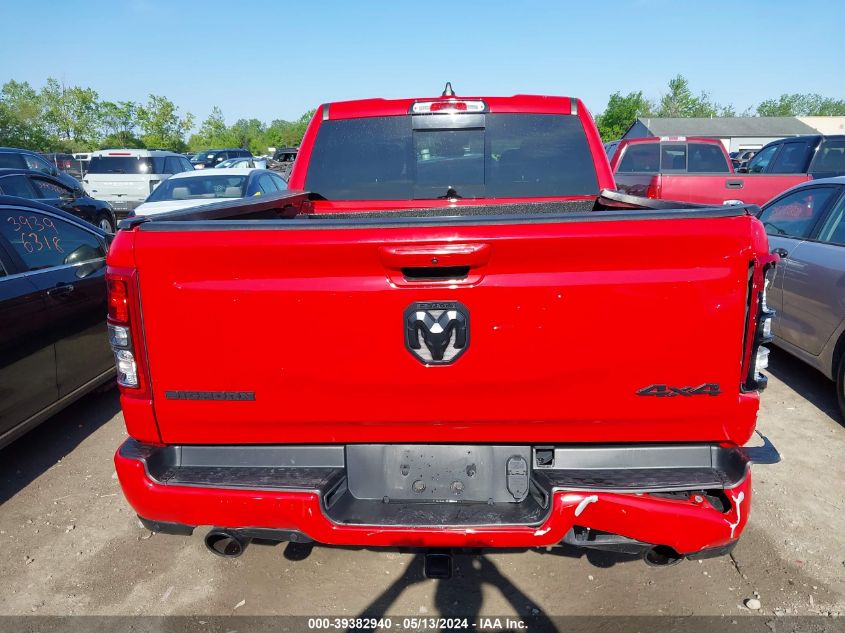 2020 Ram 1500 Big Horn 4X4 5'7 Box VIN: 1C6SRFFT1LN155500 Lot: 39382940