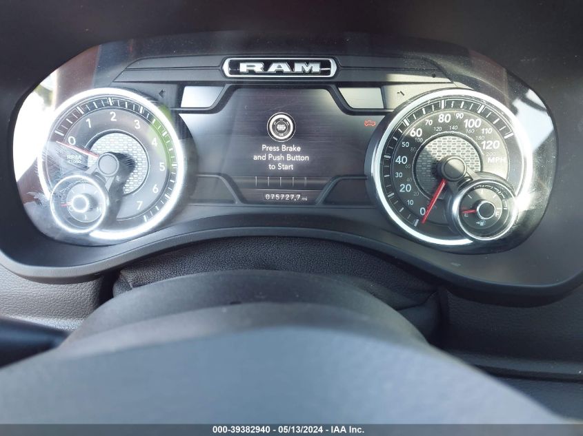 2020 Ram 1500 Big Horn 4X4 5'7 Box VIN: 1C6SRFFT1LN155500 Lot: 39382940