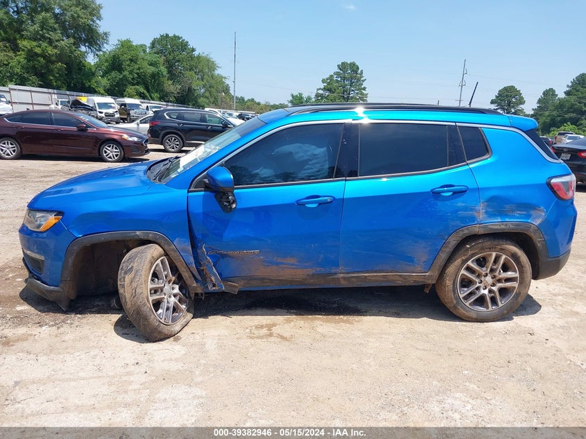 VIN 3C4NJCBB9LT212518 2020 JEEP COMPASS SUN AND WHEEL FWD