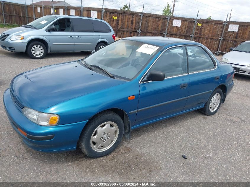 1993 Subaru Impreza L Plus VIN: JF1GC2444PH512084 Lot: 39382960