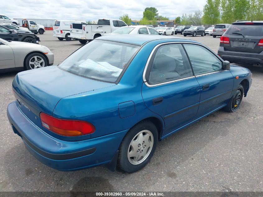 1993 Subaru Impreza L Plus VIN: JF1GC2444PH512084 Lot: 39382960