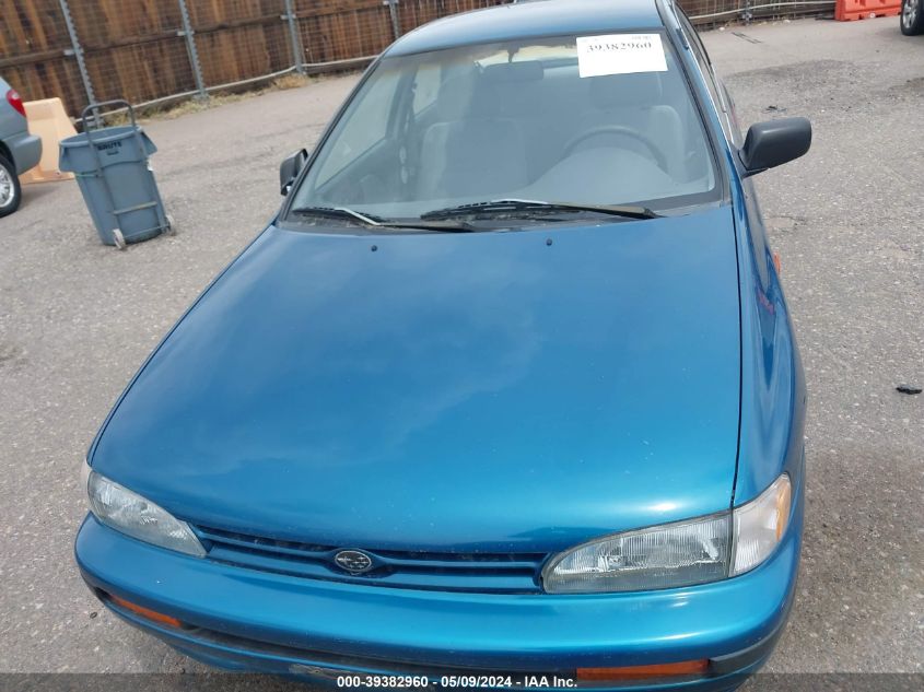 1993 Subaru Impreza L Plus VIN: JF1GC2444PH512084 Lot: 39382960