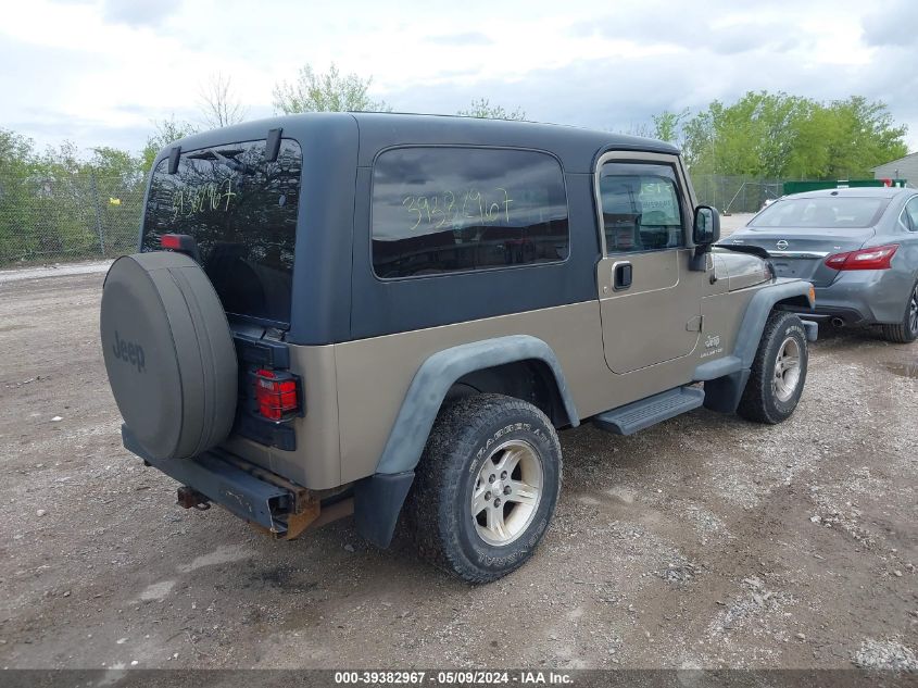 2004 Jeep Wrangler Unlimited VIN: 1J4FA49S84P761031 Lot: 39382967