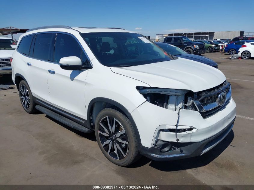 2020 Honda Pilot 2Wd Touring 8 Passenger VIN: 5FNYF5H90LB013225 Lot: 39382971