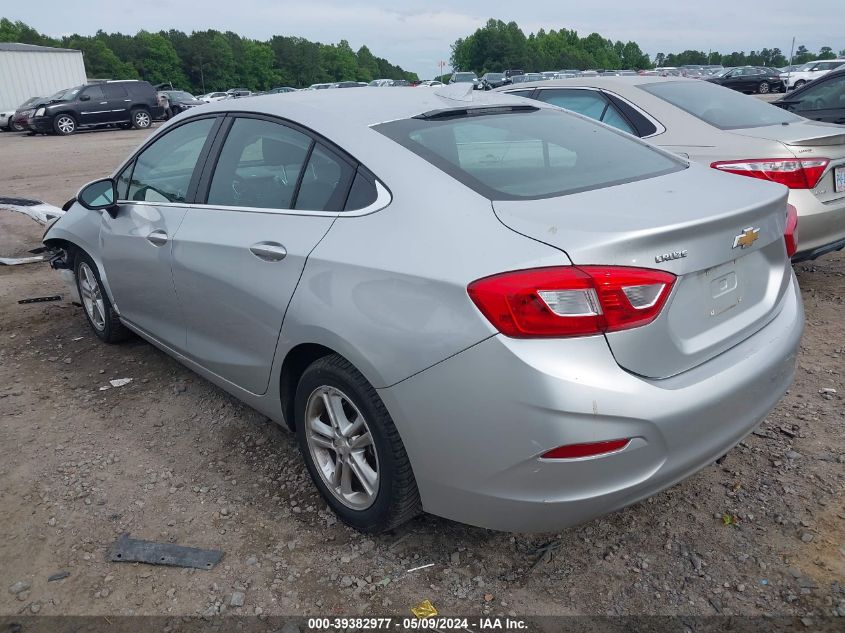 2017 Chevrolet Cruze Lt Auto VIN: 1G1BE5SM3H7228156 Lot: 39382977