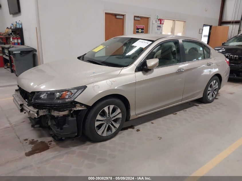 2015 Honda Accord Lx VIN: 1HGCR2F32FA135095 Lot: 39382978