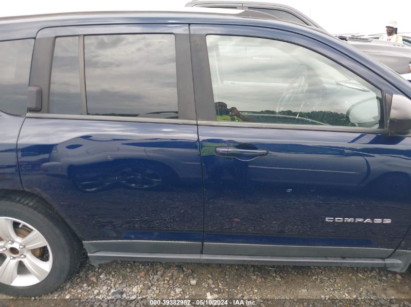 2012 Jeep Compass Sport VIN: 1C4NJCBA9CD627495 Lot: 39382982