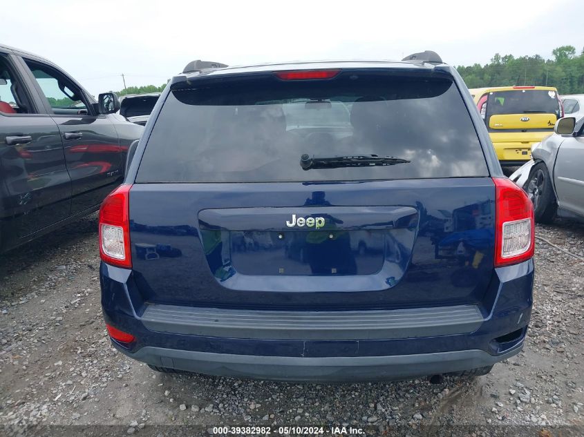 2012 Jeep Compass Sport VIN: 1C4NJCBA9CD627495 Lot: 39382982