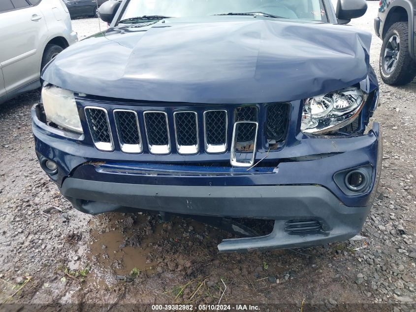 2012 Jeep Compass Sport VIN: 1C4NJCBA9CD627495 Lot: 39382982