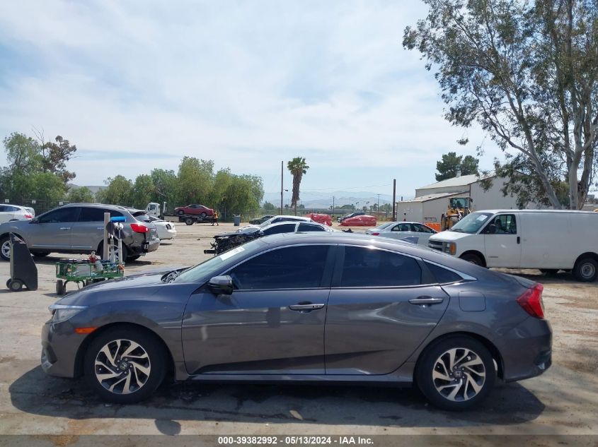 2018 Honda Civic Ex VIN: 2HGFC2F70JH591902 Lot: 39382992