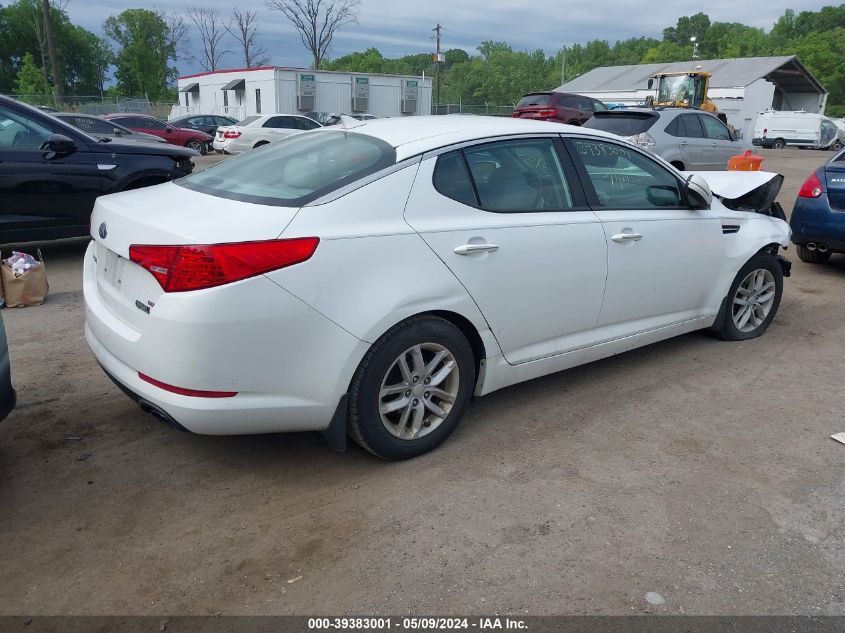 2013 Kia Optima Lx VIN: 5XXGM4A77DG236865 Lot: 39383001