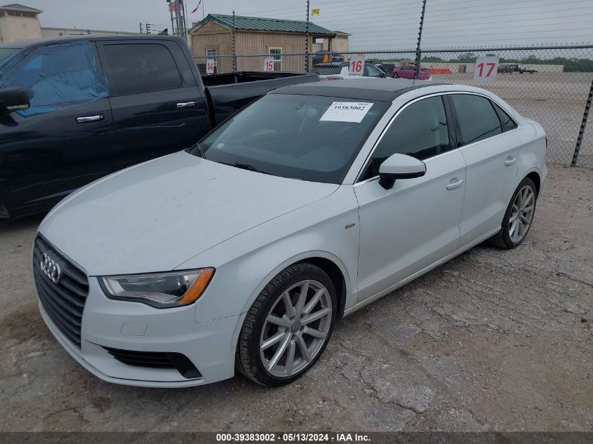 2015 Audi A3 1.8T Premium VIN: WAUACGFFXF1006212 Lot: 39383002