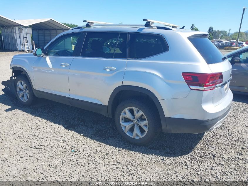 2018 Volkswagen Atlas 3.6L V6 S VIN: 1V2GR2CA5JC529642 Lot: 39383005