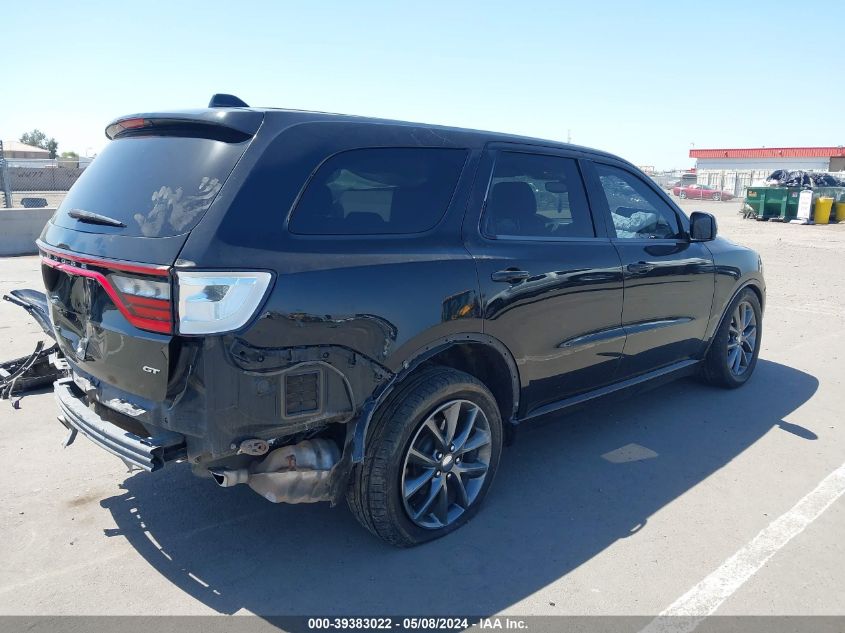 2018 Dodge Durango Gt Rwd VIN: 1C4RDHDG3JC213042 Lot: 39383022