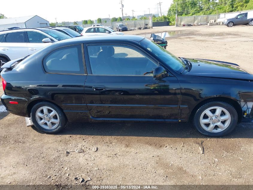 2005 Hyundai Accent Gls/Gt VIN: KMHCG35C65U362018 Lot: 39383025