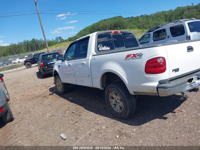 2003 Ford F-150 Lariat/Xlt VIN: 1FTRW08603KA95909 Lot: 39383030