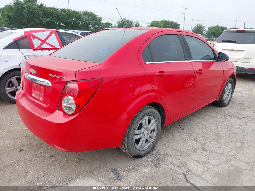 2015 Chevrolet Sonic Lt Auto VIN: 1G1JC5SH1F4148728 Lot: 39383032