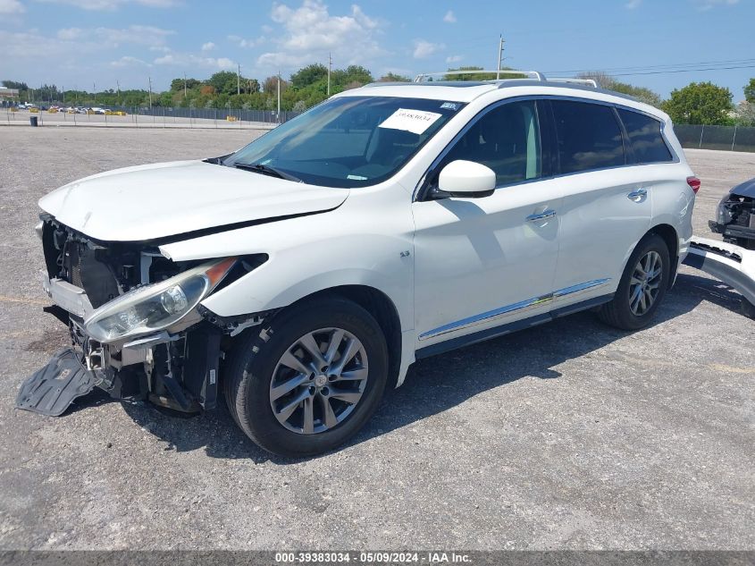 2015 Infiniti Qx60 VIN: 5N1AL0MM5FC516642 Lot: 39383034