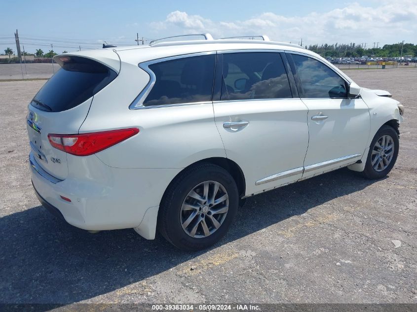 2015 Infiniti Qx60 VIN: 5N1AL0MM5FC516642 Lot: 39383034